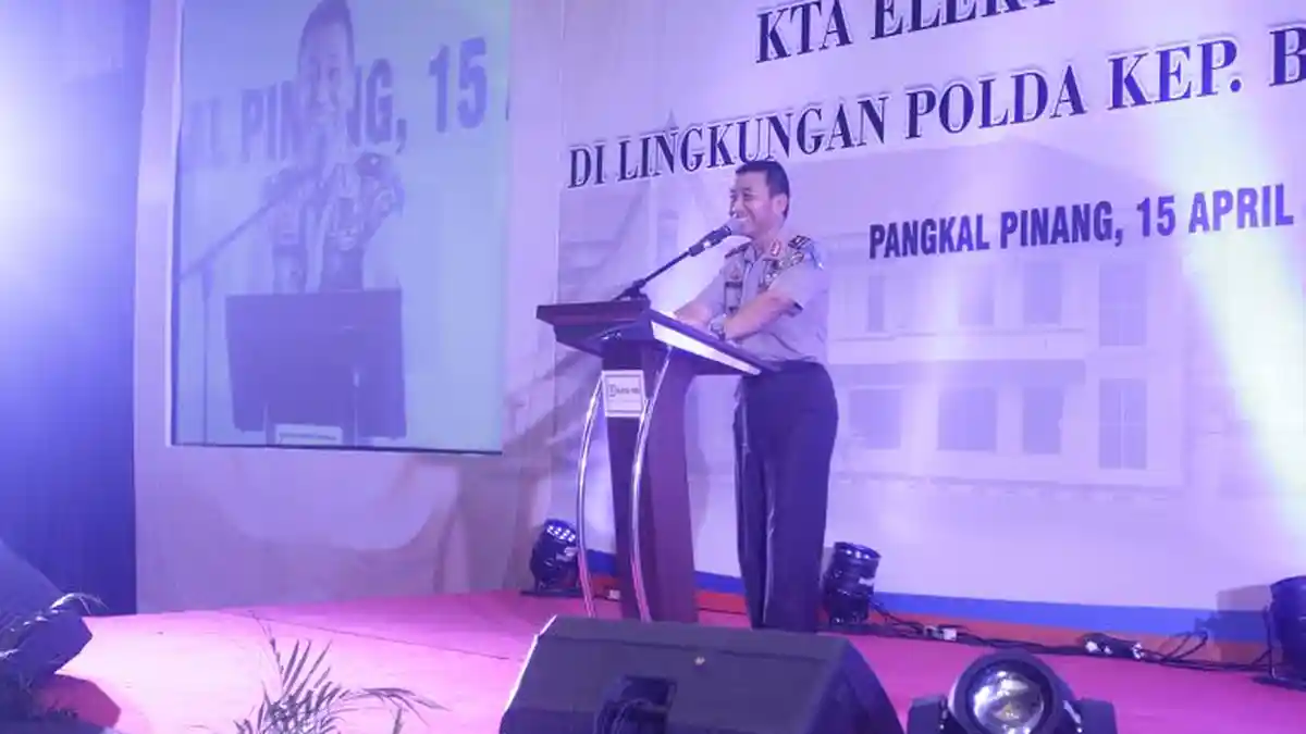 KTA Elektronik Polri Gunakan Teknologi Tercanggih
