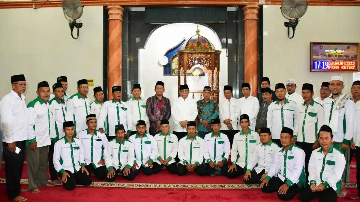 Safari Ramadan ke Masjid Al-Ikhlas Tanjung Anom, Wabup Deliserdang Harap Kendalikan Nafsu Saat Ini