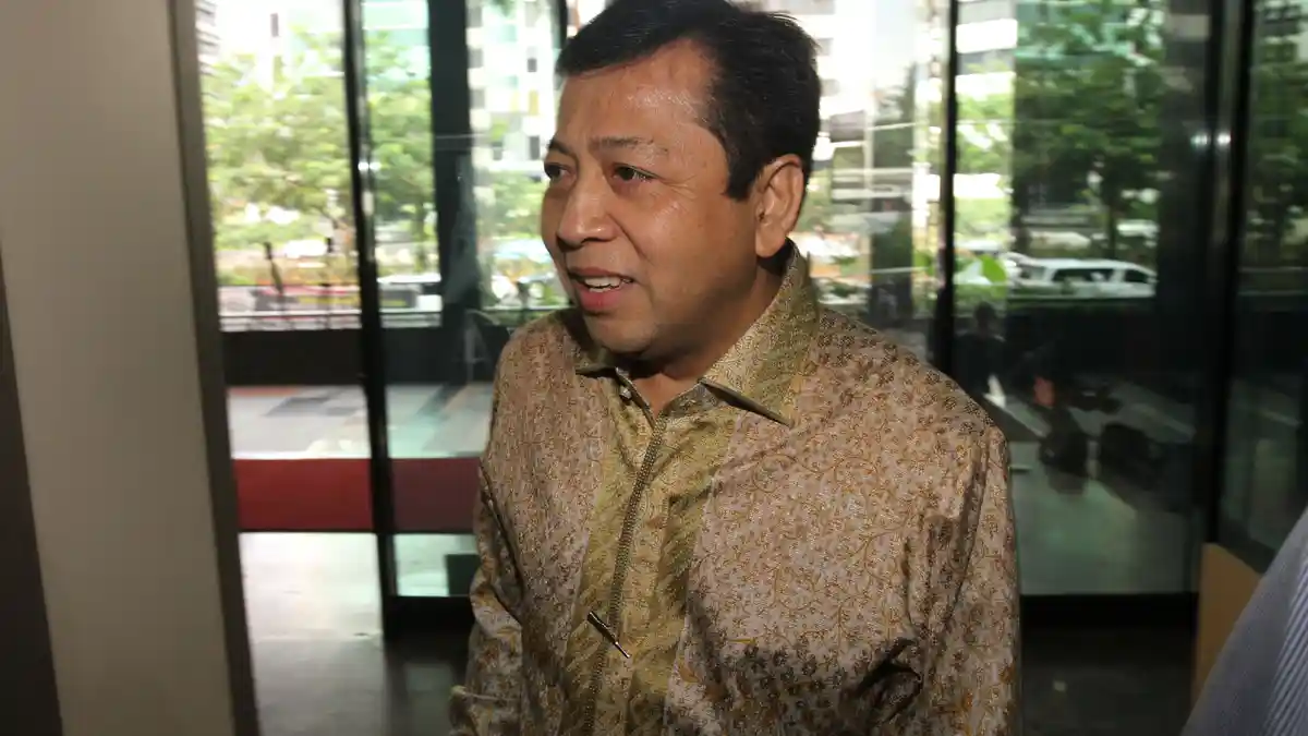 Setya Novanto Bantah Terlibat Kasus e-KTP