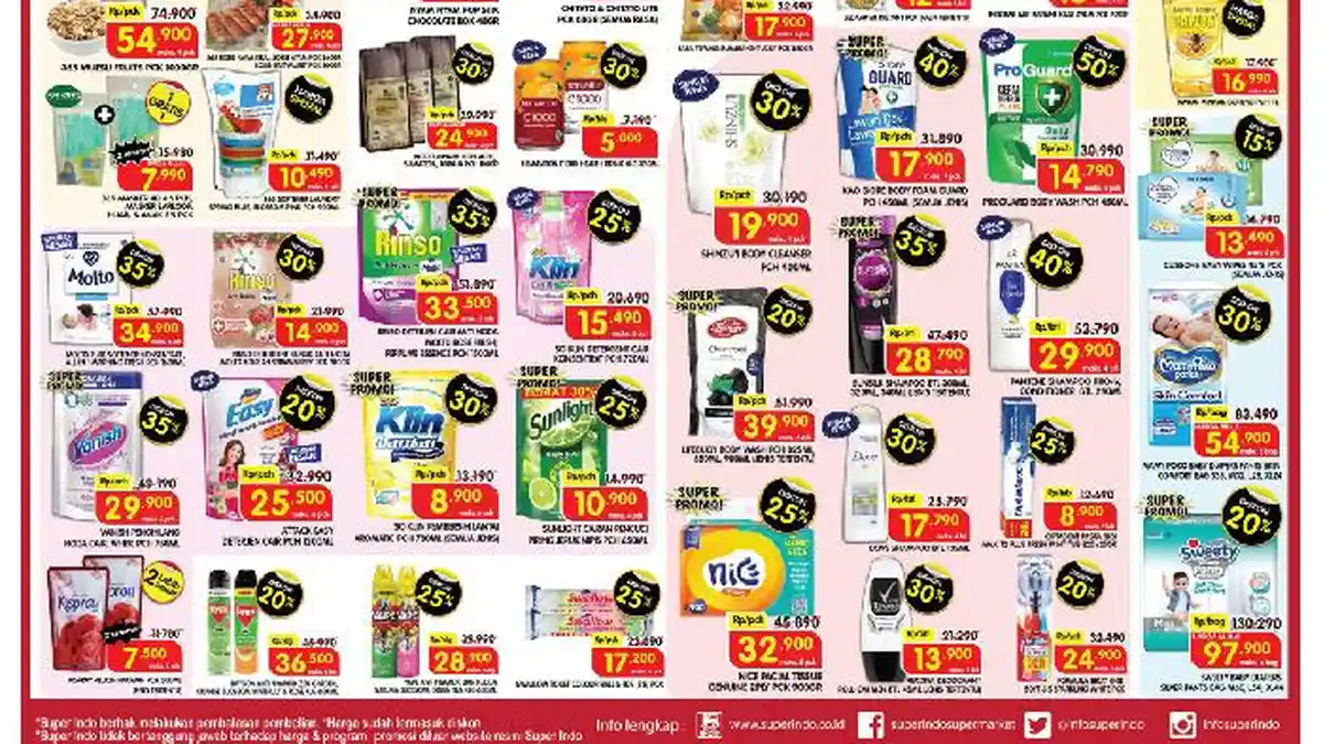 KATALOG Promo JSM Superindo 22-23 Juli 2023: Banjir Diskon Akhir Bulan, Kispray Beli 2 Lebih Hemat