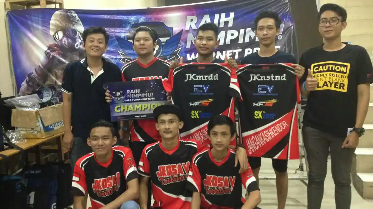Keren! JK OSAV Evo HSF Wakili Pontianak di Ajang Point Blank Tingkat Nasional