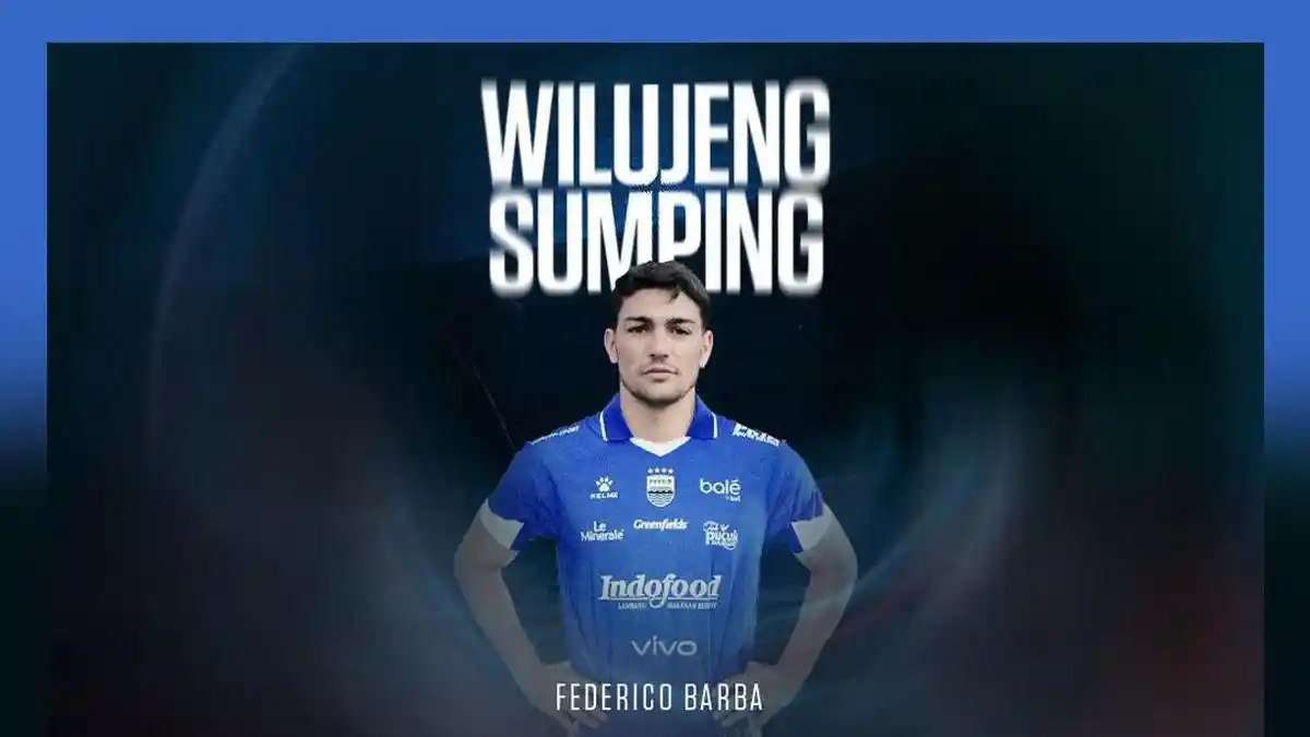 Profil Federico Barba, Pemain Baru Persib Bandung Produk Akademi AS Roma Pernah Main di Como 1907