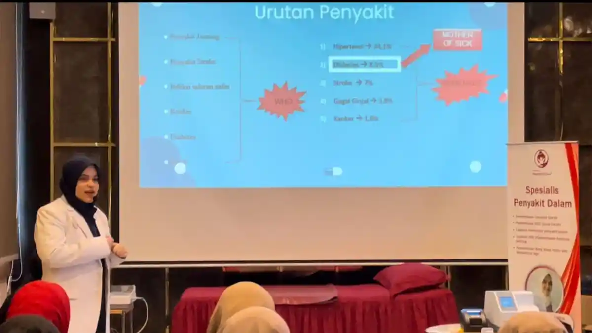 Diabetes dan Hipertensi Jadi Penyakit Tertinggi di Indonesia, Anak Muda Rentan Terkena