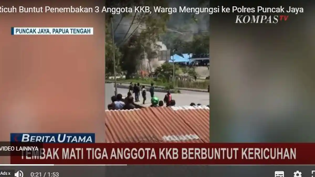 Puncak Jaya Memanas Pasca 3 KKB Papua Ditembak, Warga Mengungsi