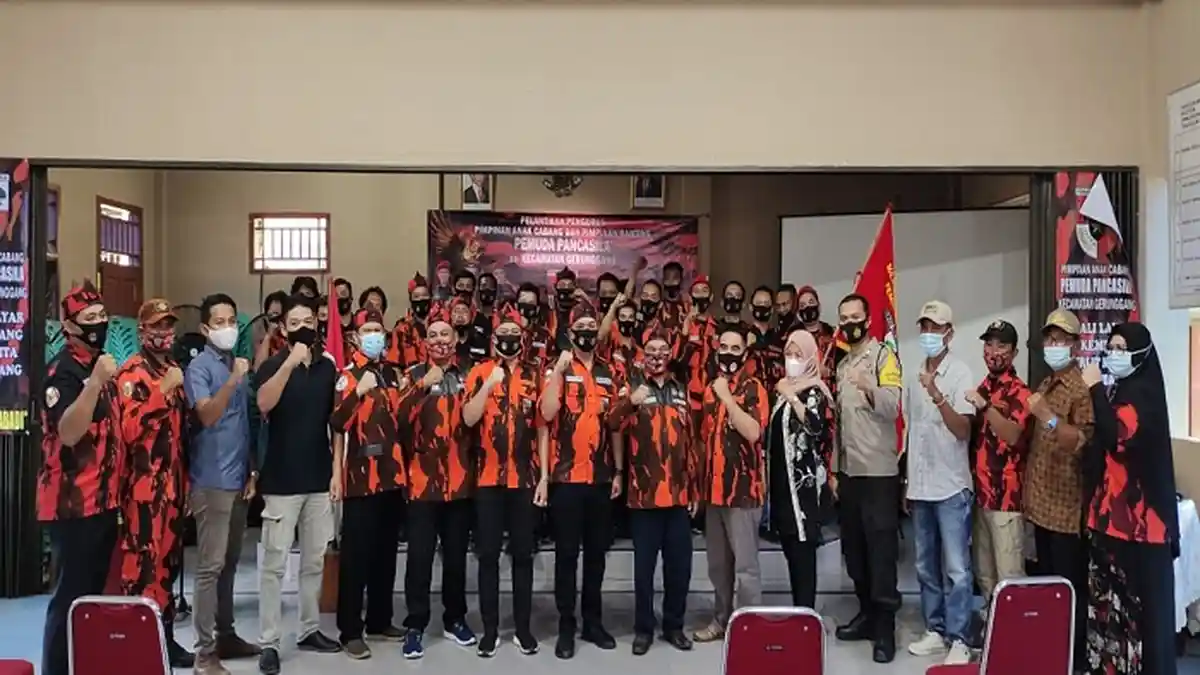 MPC Pemuda Pancasila Kota Pangkalpinang Lantik Pengurus PAC Gerunggang