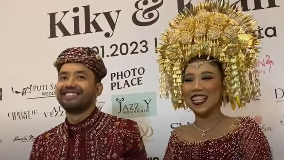 Resmi Nikah, Kiky Saputri dan Khairi Tunda Punya Momongan, Alasan Mereka Mau Pacaran