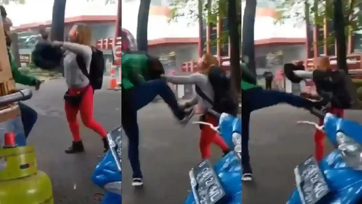 Wanita Ini Ungkap Alasannya Tak Melawan saat Dipukul dan Ditendang Driver Ojol, Padahal Bisa Saja. .