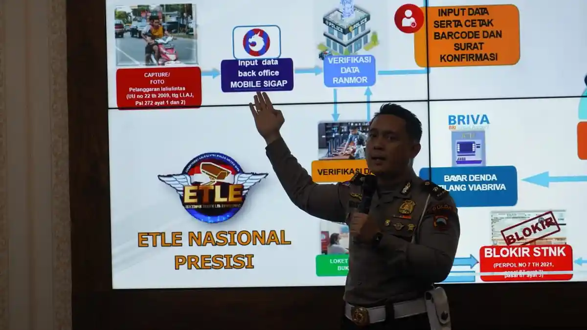 Selama Januari, Tilang Elektronik di Jateng Catat 90 Ribu Pelanggaran, Ini yang Terbanyak