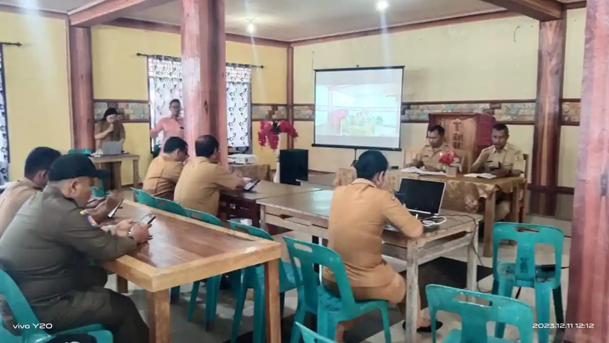 Rapat Dinas PUTR Bahas Tabel ITBX dan Pola Ruang Penyusunan RDTR WP Simanindo dan WP Onan Runggu