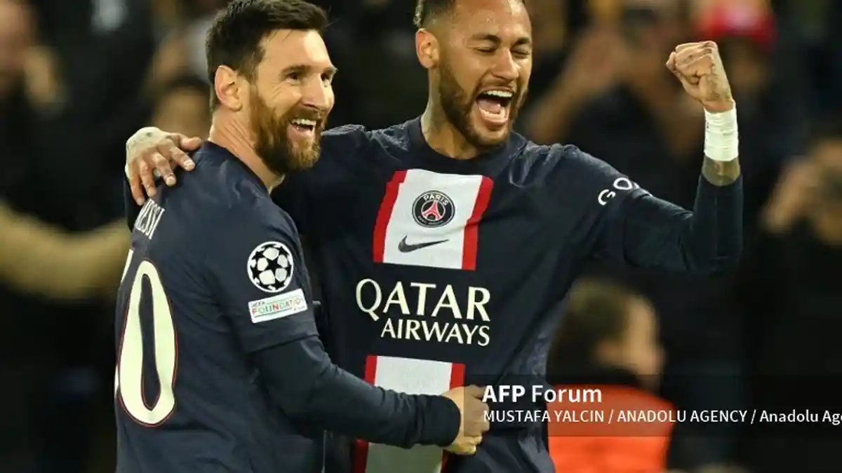 LIGA PRANCIS, Kabar Buruk dari PSG Soal Neymar dan Messi