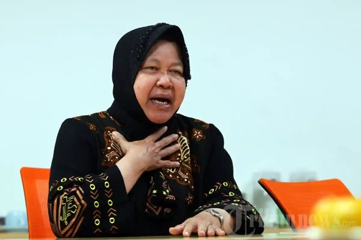 Kelelahan dan Jarang Istirahat Diduga Penyebab Wali Kota Surabaya Risma Pingsan saat Rapat Virtual