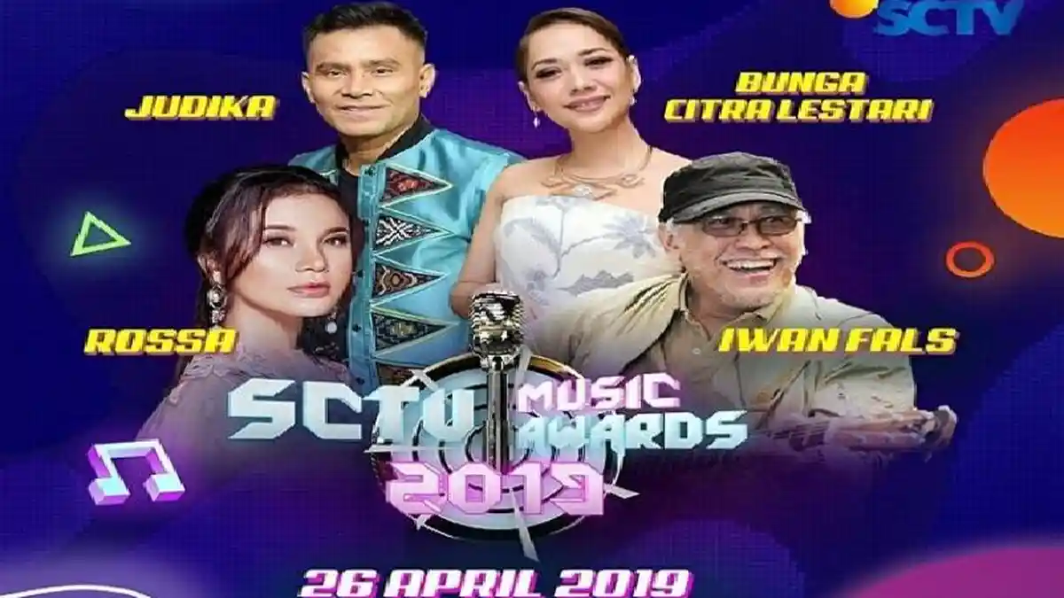 DAFTAR LENGKAP Pemenang SCTV Music Awards 2019: Ayu Ting Ting dan Via Vallen Sama-sama Berjaya!