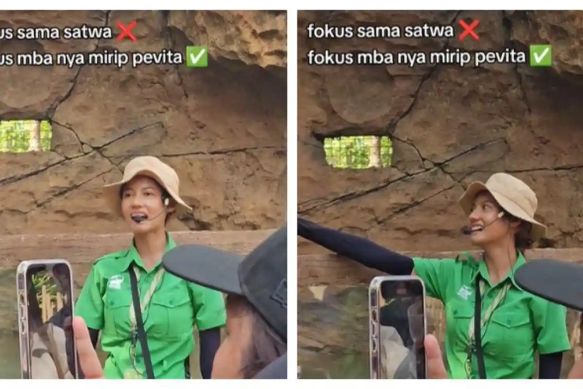 Viral Pemandu Hewan di Solo Safari Mirip Dirinya, Pevita Pearce Sampai Ikut Komentar: Makanya. . .