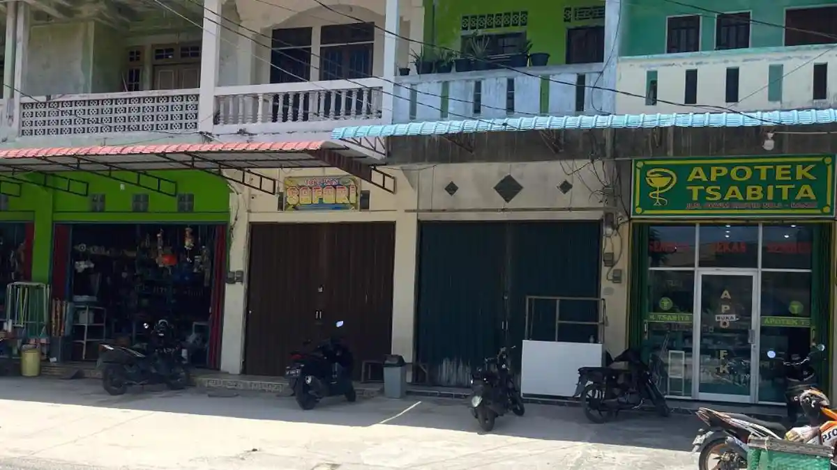 Gembok Terpasang, Toko Emas Anggota DPRD Natuna Hampir Sebulan Tutup Pasca Dibobol Maling