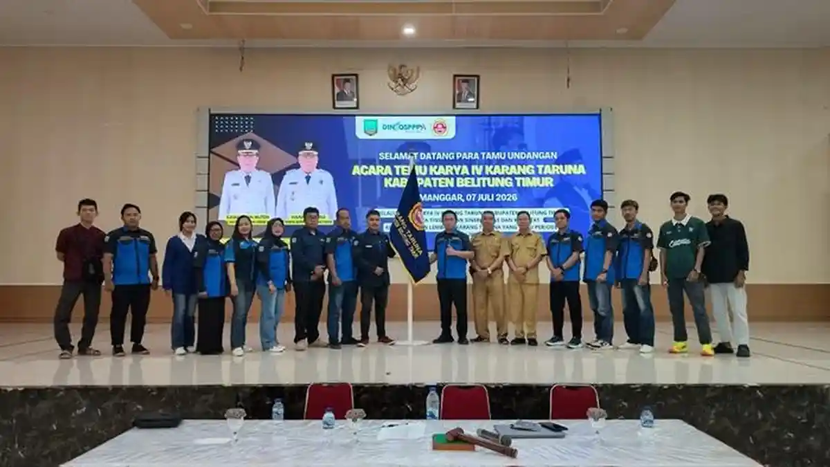 Oscar Habib Terpilih Aklamasi Pimpin Karang Taruna Belitung Timur Periode 2026–2031 - Posbelitung.co