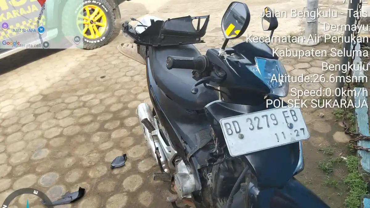 Polisi Buru Sopir Tabrak Lari yang Tewaskan Ibu Muda di Depan BRI Sukaraja Seluma Bengkulu