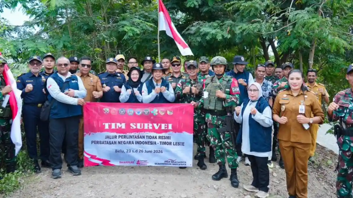 Perkuat Pengawasan, BNPP Petakan 27 Jalur Tak Resmi di Perbatasan RI–Timor Leste - Tribunnews.com