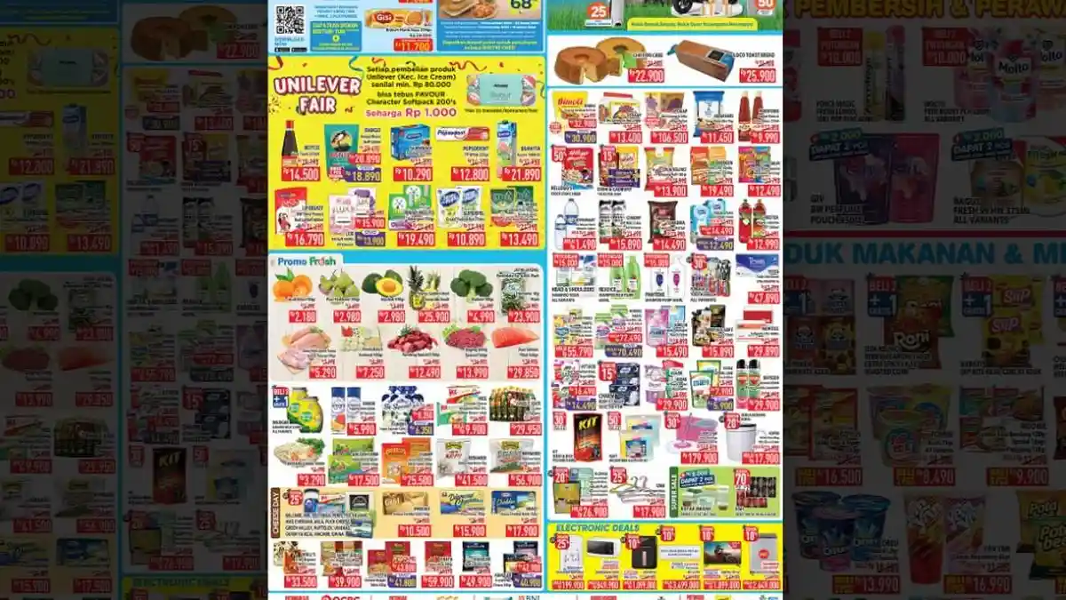 KATALOG Promo Hypermart Hari Ini 16 Januari 2024 Bertabur DISKON Heboh: Banana Milk Beli 2 Gratis 1