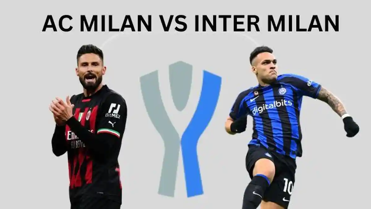 Siaran Langsung Final Piala Super Italia Malam Ini, AC Milan vs Inter Milan, Live Streaming TVRI