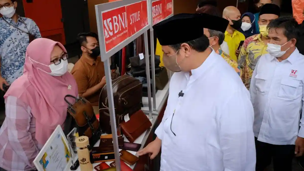 Airlangga Didukung Jadi Presiden oleh Masyarakat dan UMKM Garut