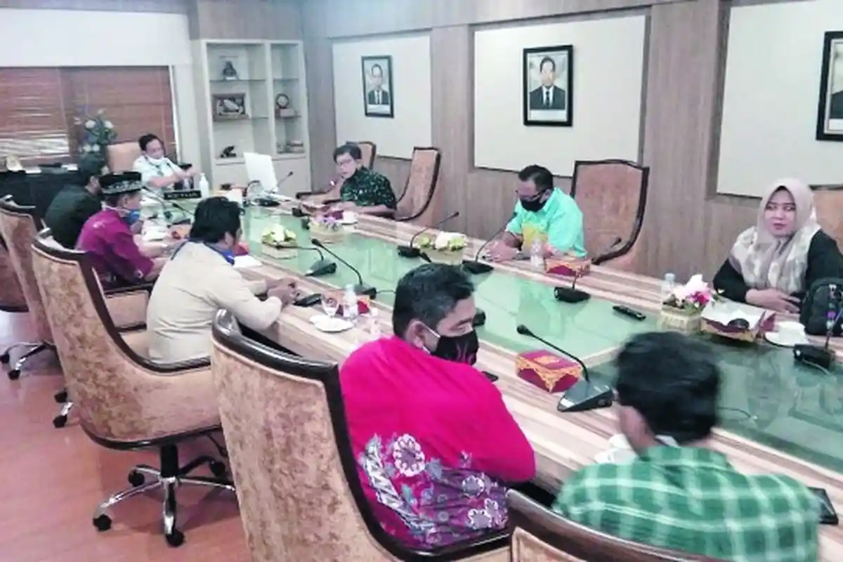 Wakil Rakyat Bontang Konsultasi ke DPRD Kaltim Terkait Pengelolaan Sampah dan Limbah Corona