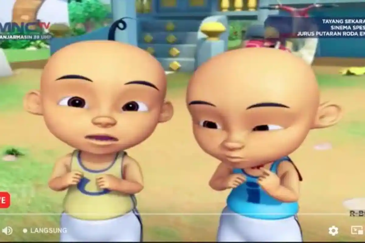 Link Nonton MNC TV Upin Ipin Hari Ini, Sinema Spesial: Jurus Putaran Roda Emas hingga Bermula