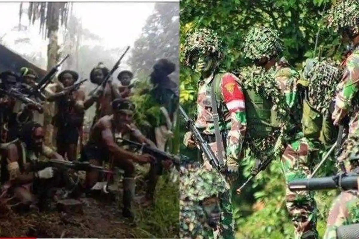TNI Kepung Segitiga Hitam Serang KKB Papua, Pasukan Terlatih Diturunkan Gempur OPM