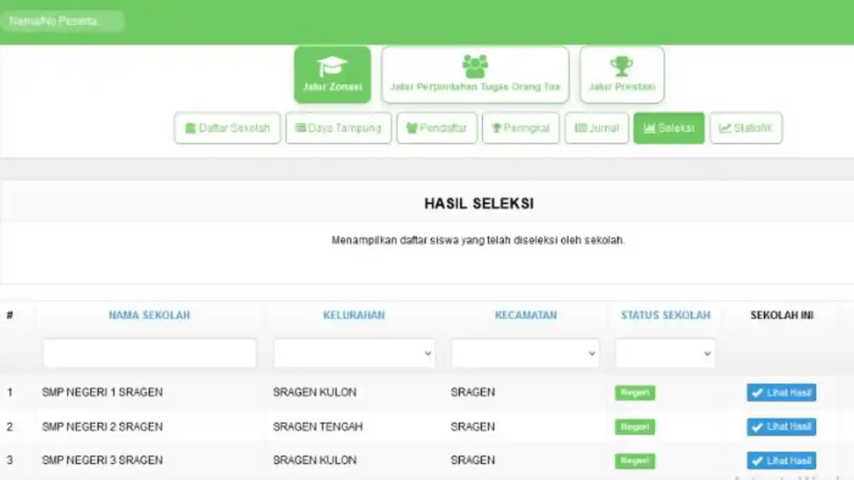 Dokumen Persyaratan Daftar Ulang PPDB SMP Sragen 2023 Jalur Zonasi, Prestasi, dan Perpindahan