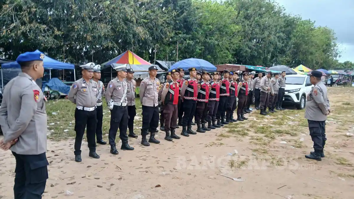 258 Polisi Amankan Pawai Karnaval di Bangka Selatan