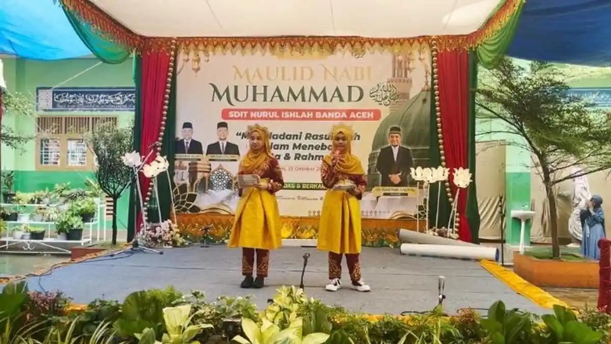SDIT Nurul Ishlah Banda Aceh Gelar Maulid Nabi: Meneladani Rasulullah dalam Menebar Cinta dan Rahmat