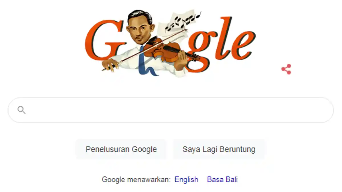Profil Ismail Marzuki, Komponis Besar Indonesia yang Menjadi Google Doodle di Hari Pahlawan 2021