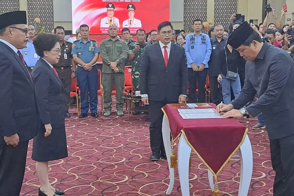 Rini Tamuntuan dan Limi Mokodompit Janji Jaga Kondusifitas untuk Pemilu 2024