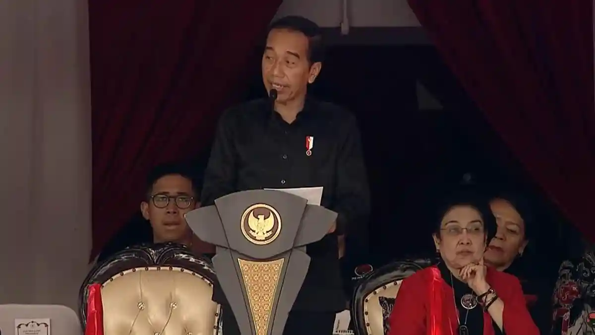 Pada PDIP dan Ganjar Pranowo, Jokowi: Selamat Berjuang untuk Menang