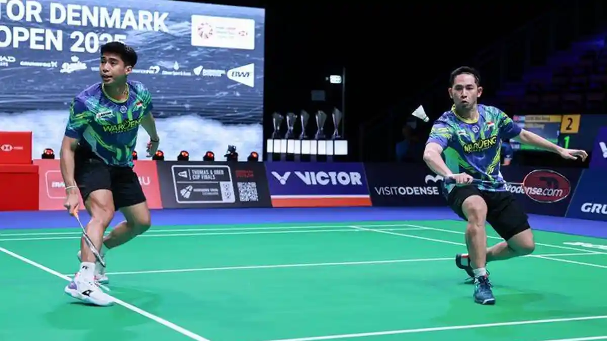 Hasil Hylo Open 2025: Sabar/Reza Satu-satunya Wakil Indonesia Lolos Semifinal