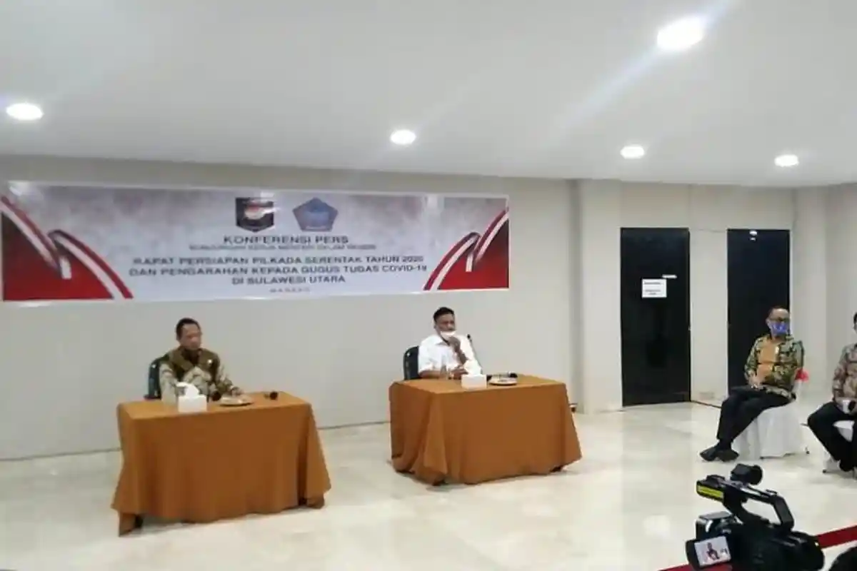 Mendagri Tito Puji Langkah Pemprov Sulut, Produksi Hand Sanitizer Cap Tikus
