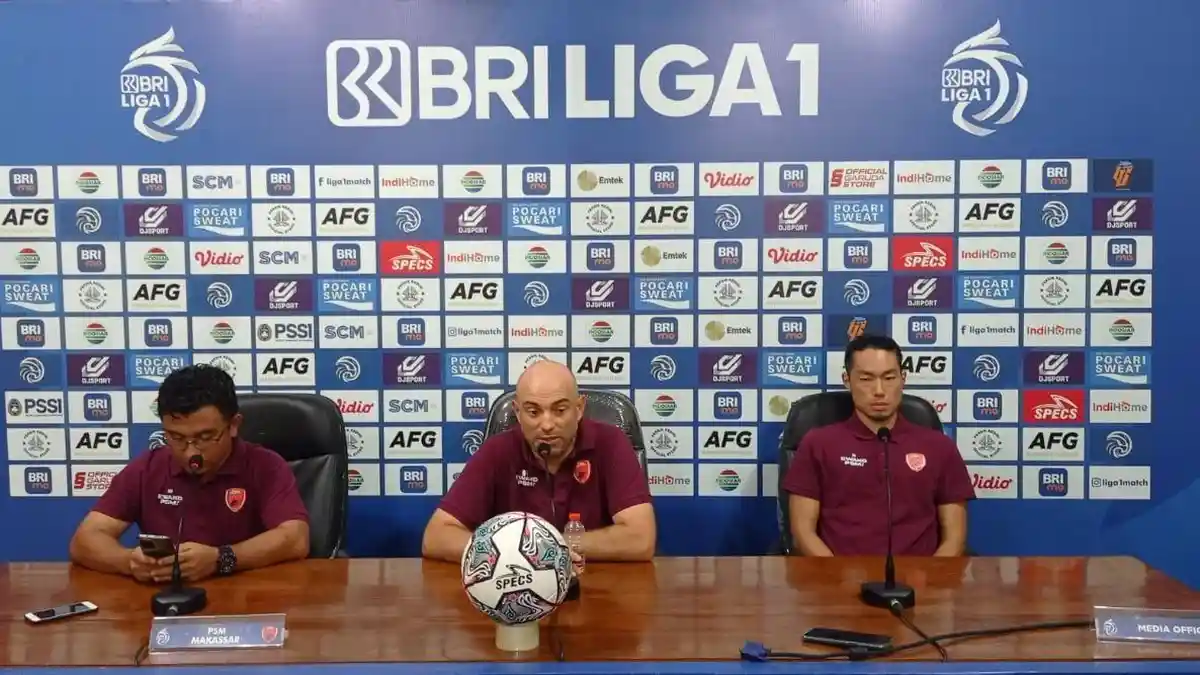 PSM vs Persik, Bernardo Tavares Kembali Ingatkan Wasit Pimpin Pertandingan dengan Adil