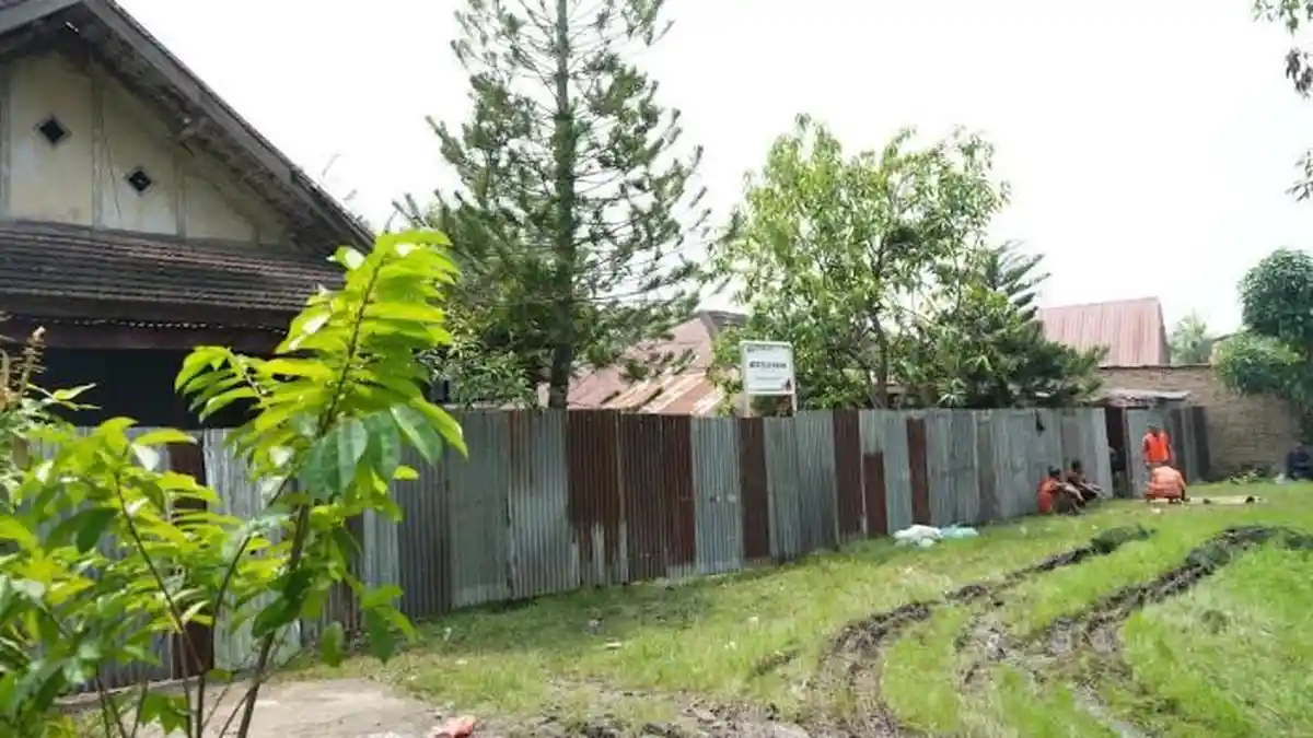 KAI Divre I Sumut Lakukan Penyelamatan Aset Negara, Kali Ini Rumah dan Perusahaan DW10 di Pulobrayan