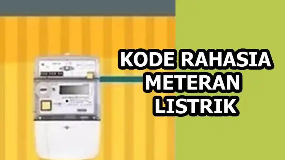 Kumpulan Kode Rahasia Meteran Listrik Token/Pulsa, Ada Merk Itron, Hexing, Star