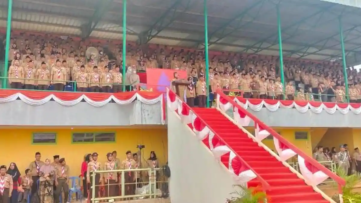 Hari Pramuka, Kwarda Lampung Gelar Apel Besar Tingkat Daerah Lampung di Lampung Utara