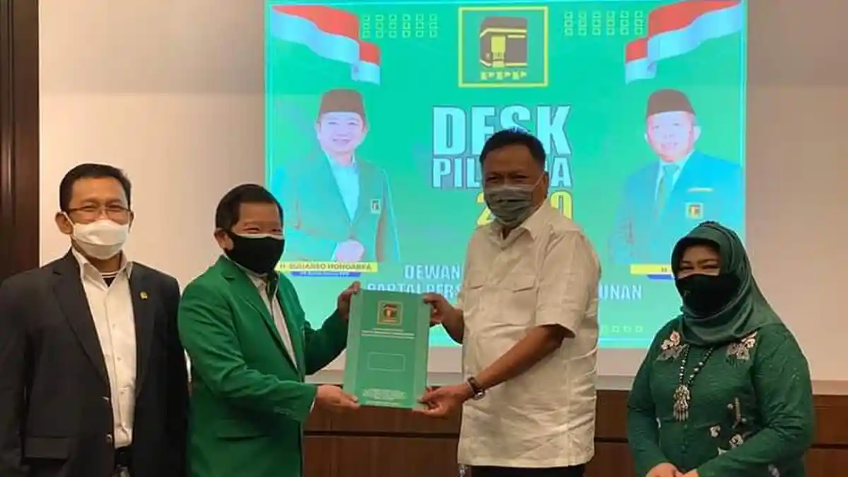 Olly Dondokambey Terima SK Dukungan PPP di Pilgub, Diserahkan Suharso Monoarfa