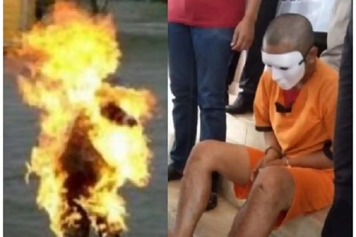 Baru Pulang Kerja, Seorang Pria di Cengkareng Dibakar Hidup-hidup Oleh Tetangganya Sendiri