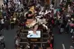 Pawai Ogoh-ogoh di Surabaya