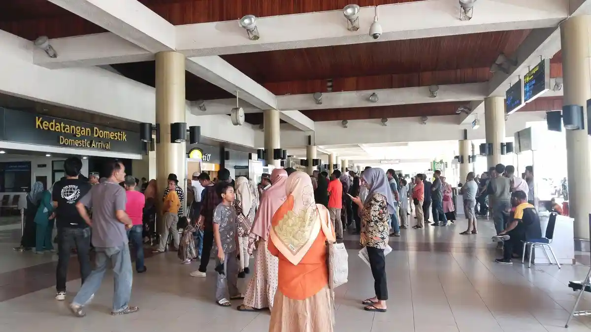 Update H-4 Lebaran 2023, Pemudik Mulai Padati Bandara Internasional Minangkabau