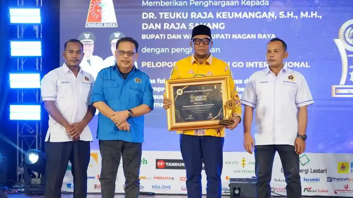 Hadiri Satu Dekade dan Pengukuhan PWI, Wabup Nagan Raja Sayang Harap PWI Semakin Solid & Profesional