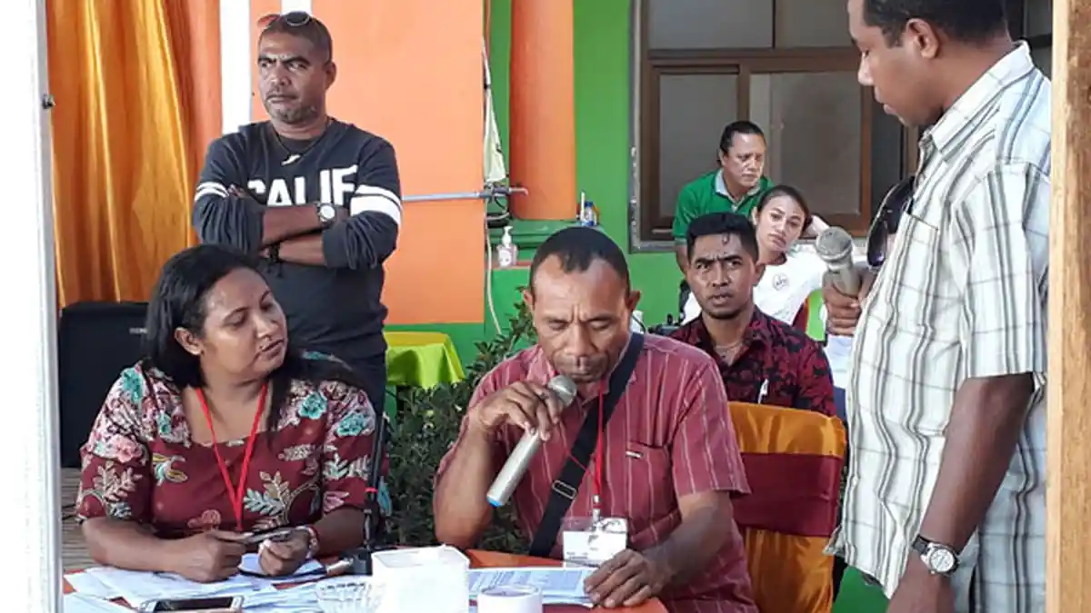 PPK-Panwascam Lembata Ikut Simulasi