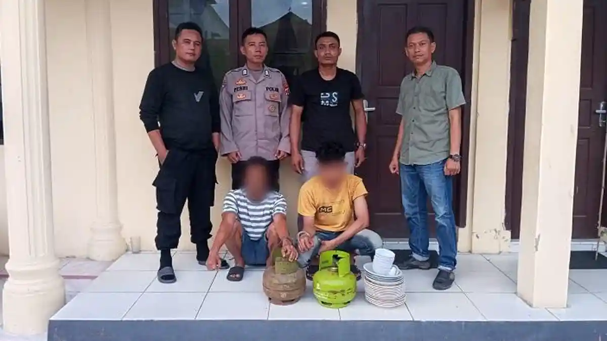 Spesialis Maling di Ruko dan Rumah Warga Diringkus Unit Reskrim Polsek Langsa