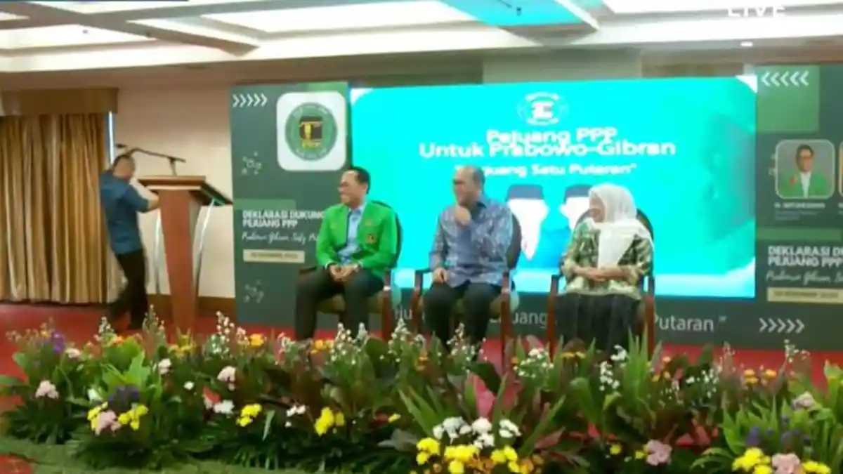 Siap Terima Sanksi, Pengurus Aktif PPP Deklarasi Dukungan Prabowo-Gibran, Akui Tak Ada Keretakan