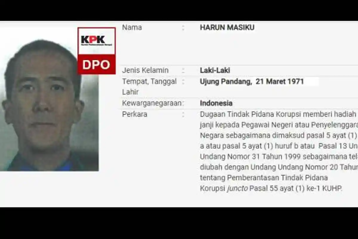 HARUN MASIKU Meninggal, Boyamin Saiman Dapat Informasi soal Eks Caleg PDIP Itu dari Intelijen !