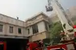 Lantai Tiga Plaza Glodok Terbakar
