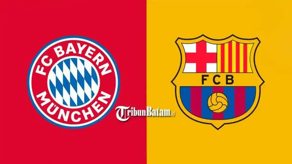 LIVE SCTV, Live Streaming Liga Champions Barcelona vs Bayern Munchen Jam 02.00, Susunan Pemain